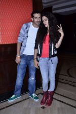 Amrit Maghera, Saahil Prem  at the promotion of Mad About Dance film in Taj Lands End on 8th Aug 2014